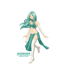 Harmony Azure of Space Poster